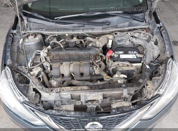3N1AB7AP8HY231073 2017 NISSAN SENTRA Бирюзовый Вид сзади