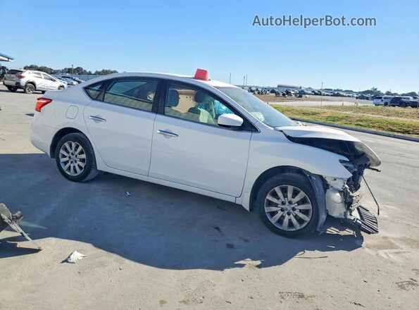 3N1AB7AP8HY271542 2017 NISSAN SENTRA White Передня права чверть
