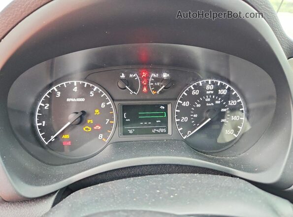3N1AB7AP8HY405689 2017 NISSAN SENTRA White Instrument cluster view