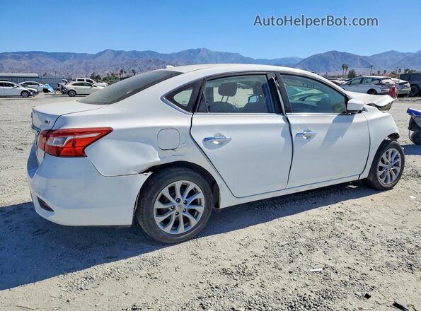 3N1AB7AP8JL653203 2018 NISSAN SENTRA White Rear right