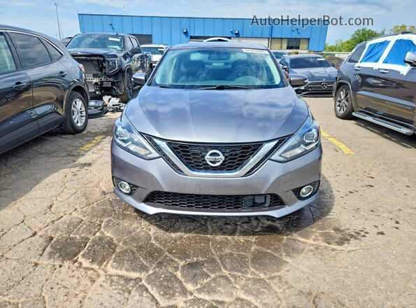 3N1AB7AP8JY257842 2018 NISSAN SENTRA Серебряный Вид спереди