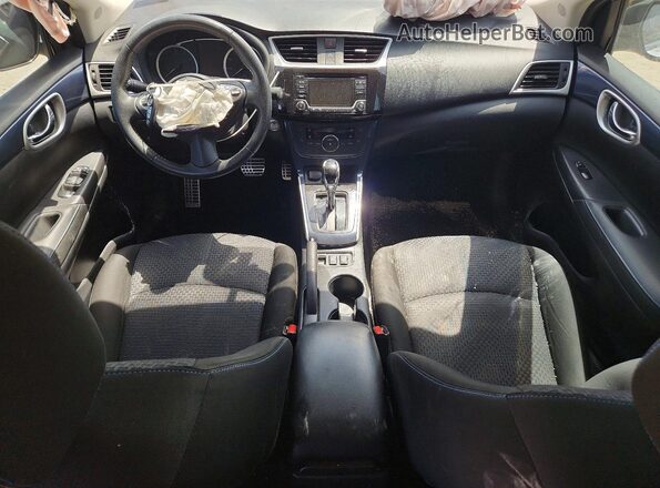 3N1AB7AP8JY284930 2018 NISSAN SENTRA White Вид панелі приладів