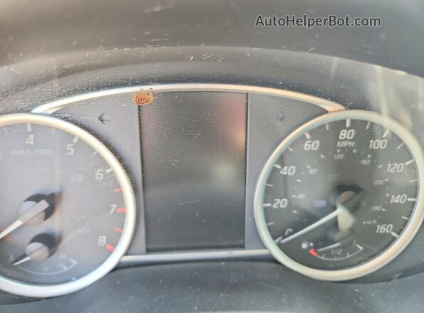 3N1AB7AP8JY284930 2018 NISSAN SENTRA White Вид щитка приладів