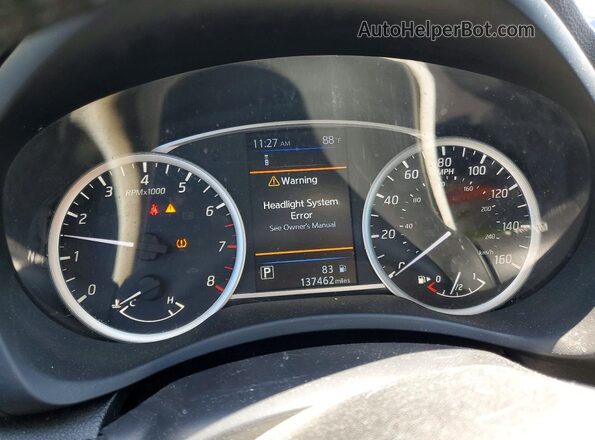 3N1AB7AP8KY298683 2019 NISSAN SENTRA Gray ხელსაწყოთა პანელის ხედი