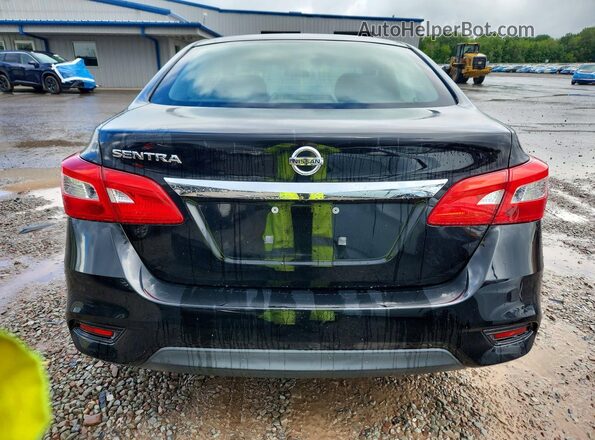 3N1AB7AP9GY282323 2016 NISSAN SENTRA Black Rear view