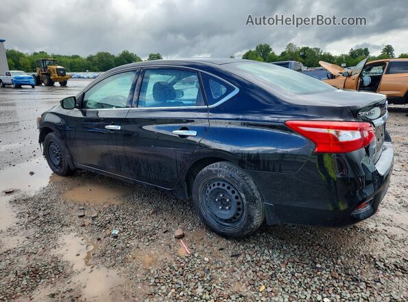 3N1AB7AP9GY282323 2016 NISSAN SENTRA Black Rear left