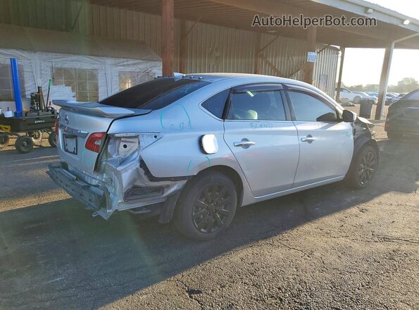 3N1AB7AP9HY248061 2017 NISSAN SENTRA Silver Задня права чверть