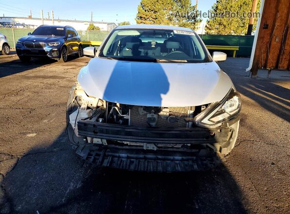 3N1AB7AP9HY248061 2017 NISSAN SENTRA Silver Вид спереду