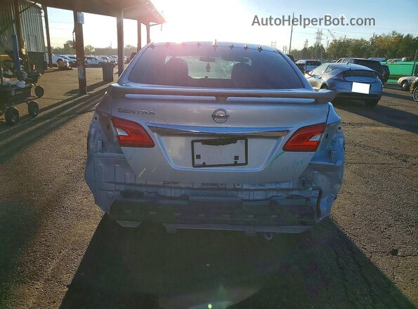 3N1AB7AP9HY248061 2017 NISSAN SENTRA Silver Вид ззаду