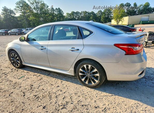 3N1AB7AP9HY262395 2017 NISSAN SENTRA Silver Tył lewy