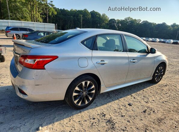 3N1AB7AP9HY262395 2017 NISSAN SENTRA Silver Tył prawy