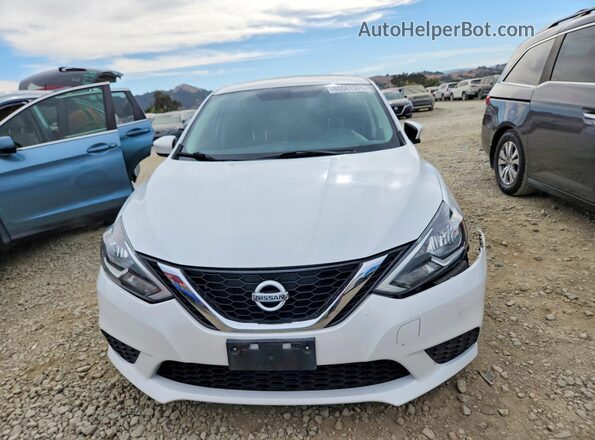 3N1AB7AP9HY264034 2017 NISSAN SENTRA White Դիմացի տեսք