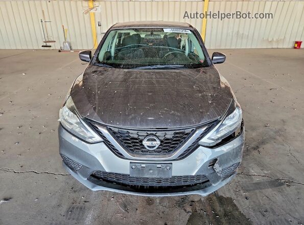 3N1AB7AP9HY279715 2017 NISSAN SENTRA Серый Вид спереди