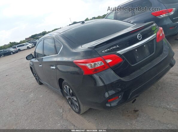 3N1AB7AP9JY213834 2018 NISSAN SENTRA Black Задня ліва чверть