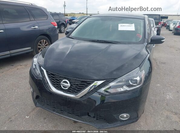 3N1AB7AP9JY213834 2018 NISSAN SENTRA Black Вид спереду