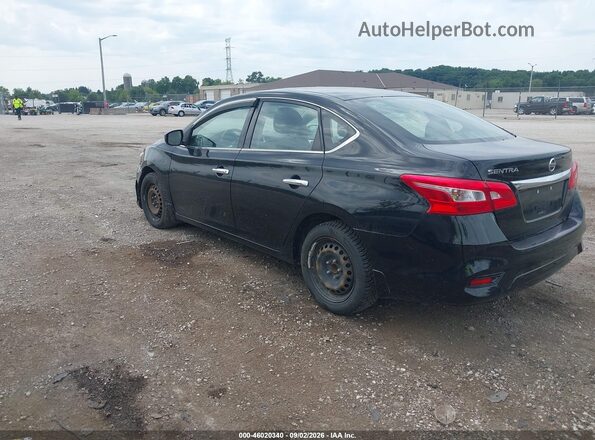 3N1AB7AP9JY321581 2018 NISSAN SENTRA Black Rear left