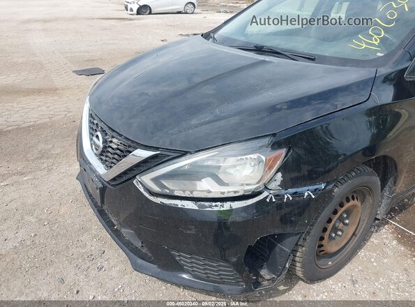 3N1AB7AP9JY321581 2018 NISSAN SENTRA Black Front view