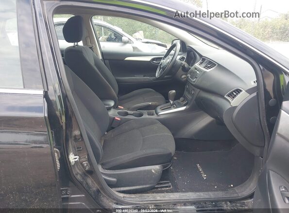 3N1AB7AP9JY321581 2018 NISSAN SENTRA Black Front interior view