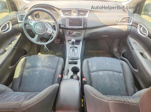 3N1AB7AP9KY251999 2019 NISSAN SENTRA Blue Առջևի վահանակի տեսք