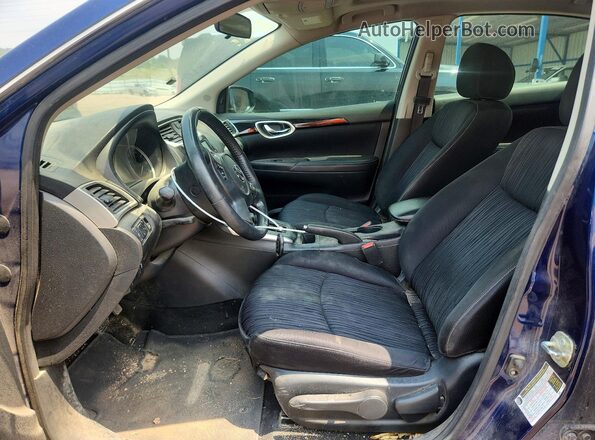 3N1AB7AP9KY251999 2019 NISSAN SENTRA Blue Սալոնի դիմացի տեսք