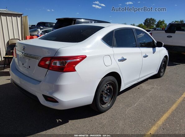 3N1AB7AP9KY307794 2019 NISSAN SENTRA White უკანა მარჯვენა