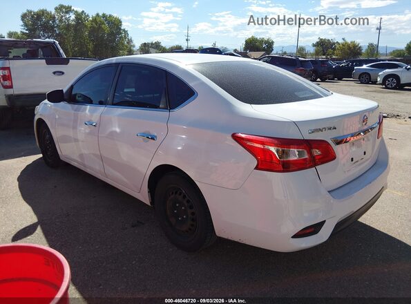 3N1AB7AP9KY307794 2019 NISSAN SENTRA White უკანა მარცხენა
