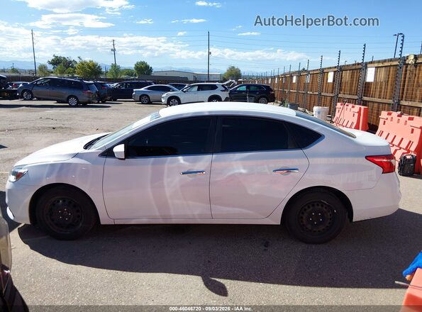 3N1AB7AP9KY307794 2019 NISSAN SENTRA White სალონის 360-გრადუსიანი ხედი