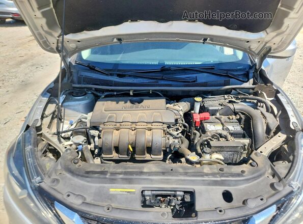 3N1AB7APXGY291497 2016 NISSAN SENTRA Silver Vista interior trasera