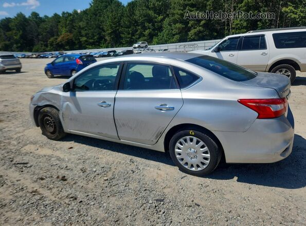 3N1AB7APXGY291497 2016 NISSAN SENTRA Silver Trasero izquierdo