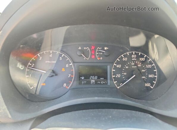 3N1AB7APXGY291497 2016 NISSAN SENTRA Silver Vista del cuadro de instrumentos