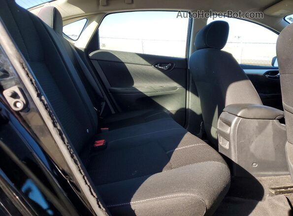3N1AB7APXGY326653 2016 NISSAN SENTRA Black Rear seats view