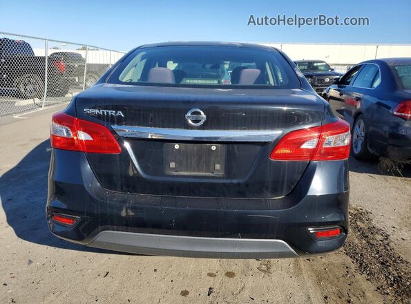 3N1AB7APXGY326653 2016 NISSAN SENTRA Black Rear view