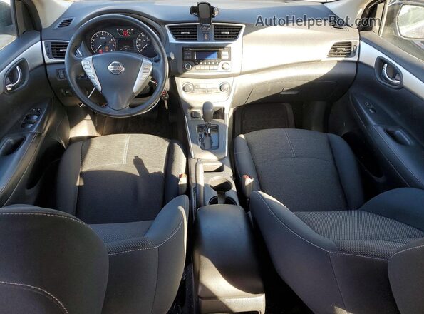 3N1AB7APXGY326653 2016 NISSAN SENTRA Black Dashboard view