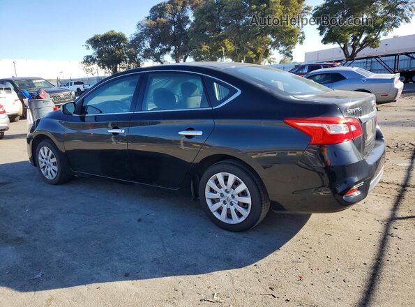 3N1AB7APXGY326653 2016 NISSAN SENTRA Black Rear left