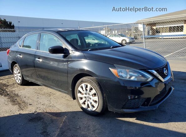 3N1AB7APXGY326653 2016 NISSAN SENTRA Black Front right