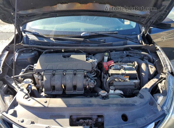 3N1AB7APXGY326653 2016 NISSAN SENTRA Black Rear interior view