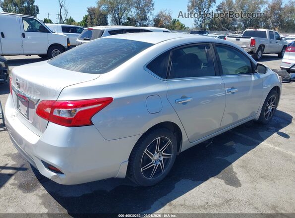 3N1AB7APXHY336620 2017 NISSAN SENTRA Silver Հետևի աջ