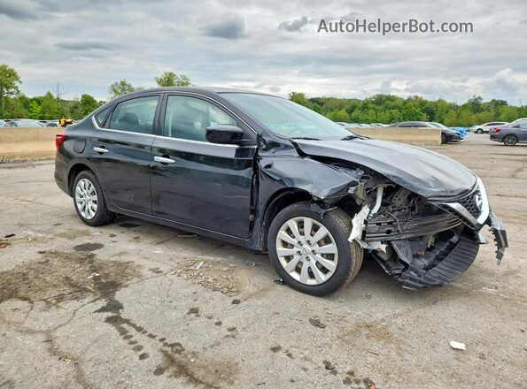 3N1AB7APXHY367270 2017 NISSAN SENTRA Black Front right