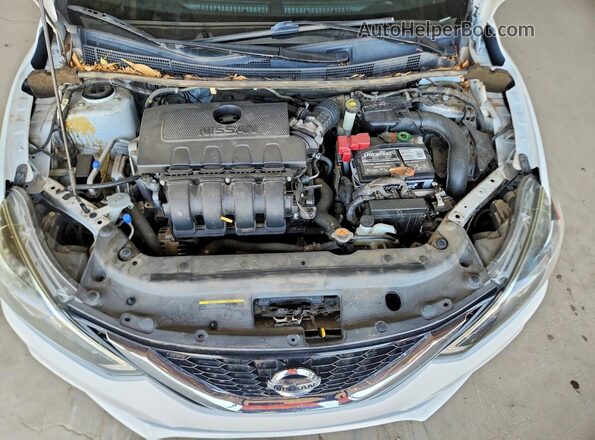 3N1AB7APXJY335103 2018 NISSAN SENTRA White Вид задньої частини салону