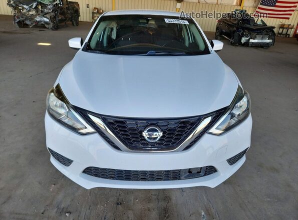 3N1AB7APXJY335103 2018 NISSAN SENTRA White Вид спереду