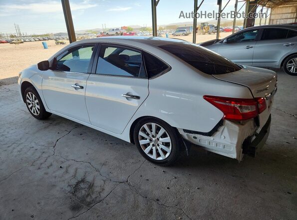 3N1AB7APXJY335103 2018 NISSAN SENTRA White Задня ліва чверть