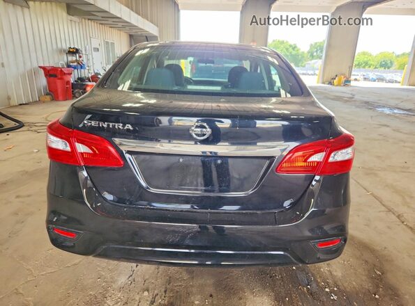 3N1AB7APXKY305441 2019 NISSAN SENTRA Black Widok z tyłu