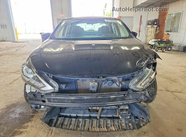 3N1AB7APXKY305441 2019 NISSAN SENTRA Black Widok z przodu