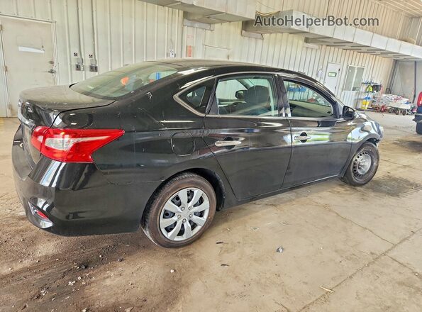 3N1AB7APXKY305441 2019 NISSAN SENTRA Black Tył prawy