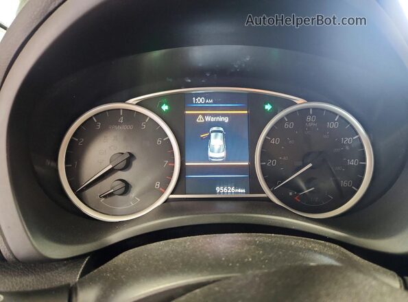 3N1AB7APXKY305441 2019 NISSAN SENTRA Black Widok zestawu wskaźników