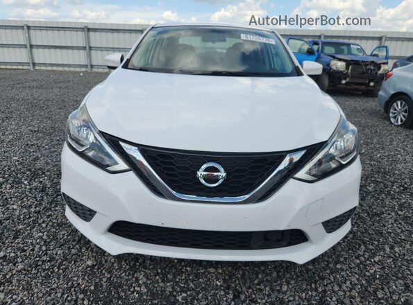 3N1AB7APXKY442637 2019 NISSAN SENTRA White Vista frontal