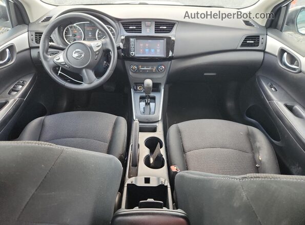 3N1AB7APXKY442637 2019 NISSAN SENTRA White Vista del salpicadero