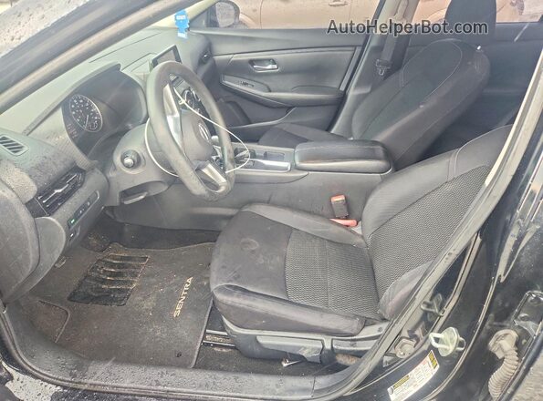 3N1AB8BV1LY277730 2020 NISSAN SENTRA Black Вид салону спереду