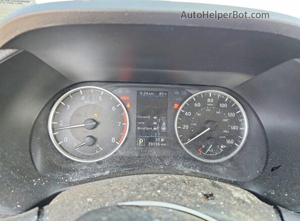 3N1AB8BV1SY326522 2025 NISSAN SENTRA Gray Instrument cluster view