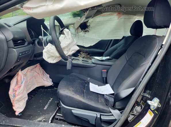 3N1AB8BV2SY383652 2025 NISSAN SENTRA Black Вид салону спереду